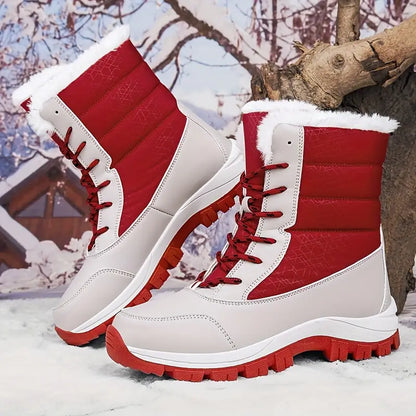 Dames Snowboots Waterdicht Geïsoleerd Antislip Zool
