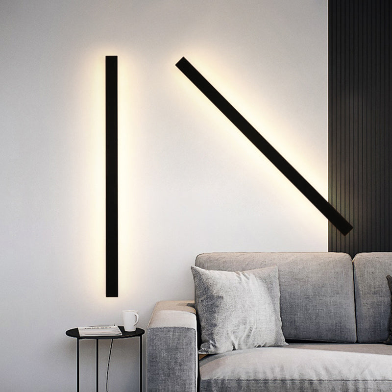 Buitenlamp Wandlamp LED Zwart Aluminium IP65 30-200cm Modern