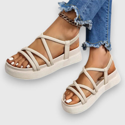 Dames Sandalen Met Bandjes Elegante Pasvorm