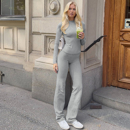 Dames Lounge Set Zacht en Comfortabel Top en Broek - StudioMarella