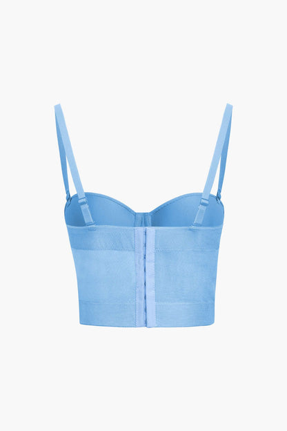Bh-top met Beugelcups en Mesh voor Vrouw