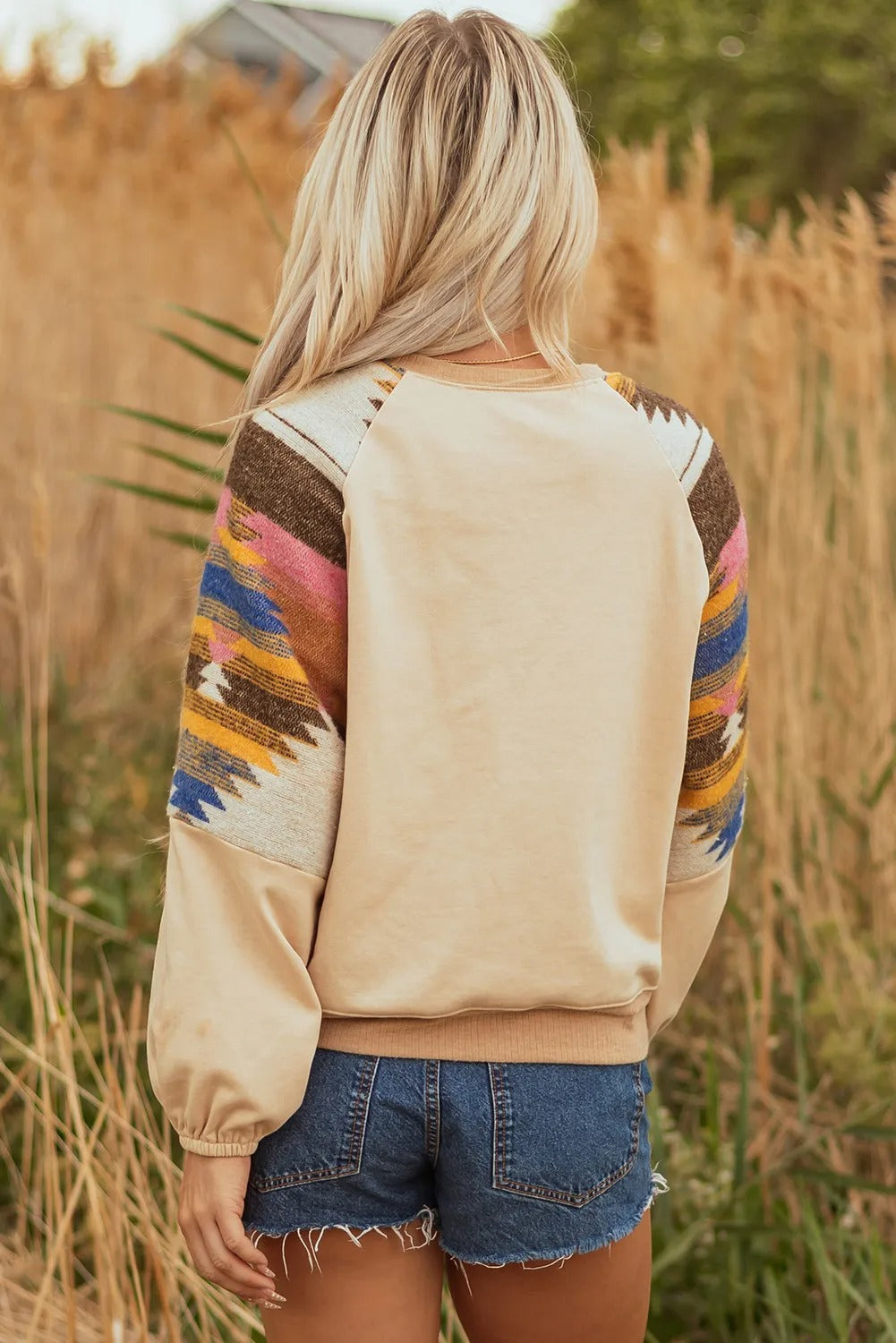 Dames Trui Aztec Patroon Kleurrijk en Stijlvol