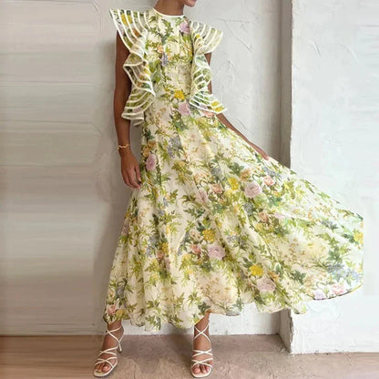 Zomerjurk Vrouw Jurk met Bloemenprint Roze Jurk - StudioMarella