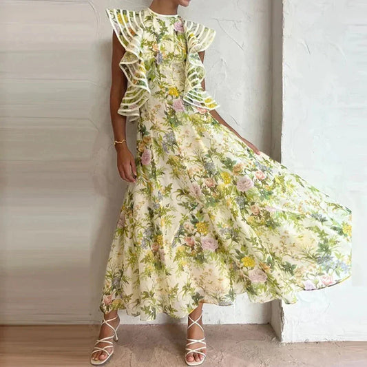 Zomerjurk Vrouw Jurk met Bloemenprint Roze Jurk - StudioMarella