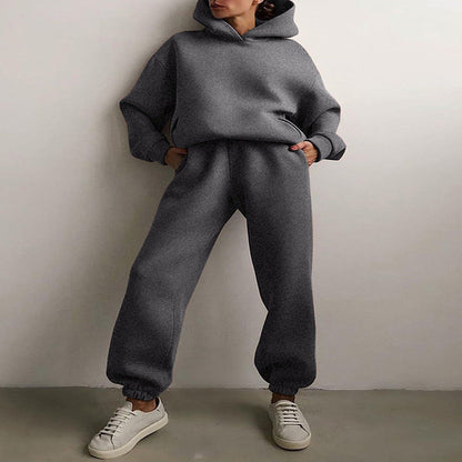 Dames Jogging Set Capuchon Zacht en Comfortabel