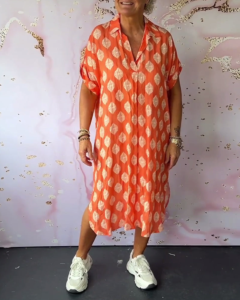 Roma Jas Langer Model met Print