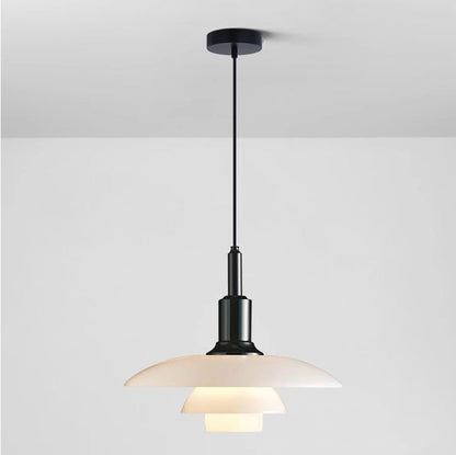 Hanglamp Glas Rond Scandinavisch Wit LED Woonkamer Eetkamer Slaapkamer Modern