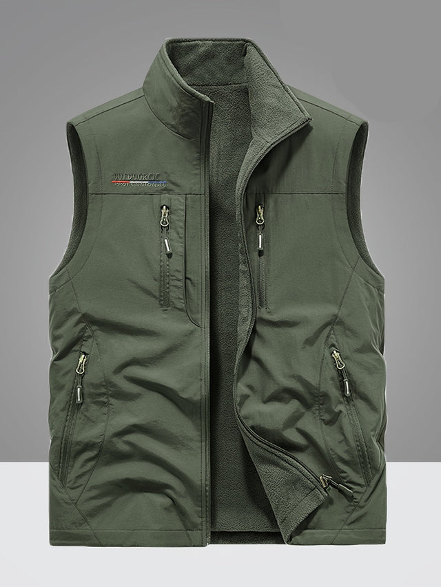 Donzen Gilet Met Meerdere Zakken Warm en Licht