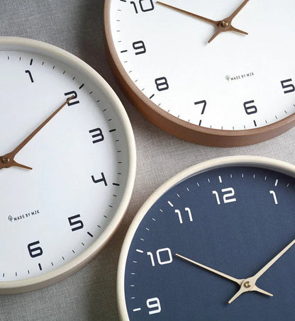 Wandklok Stil Uurwerk Minimalistisch Kunststof 25cm 30cm Woonkamer Slaapkamer Modern