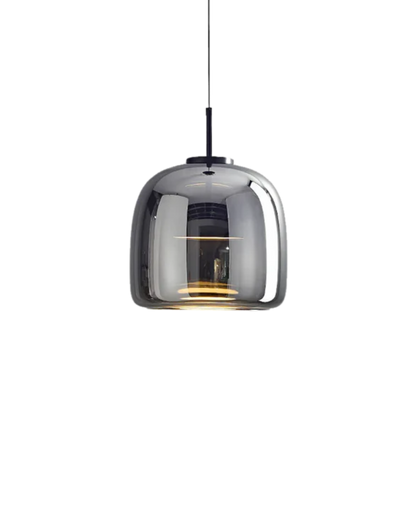 Hanglamp Rookglas met LED Verlichting Goud Zwart Amber Dimbaar Eetkamer | Scandinavische Glazen Plafondlamp Metalen Finish Keukeneiland Moderne Verlichting Woonkamer Design
