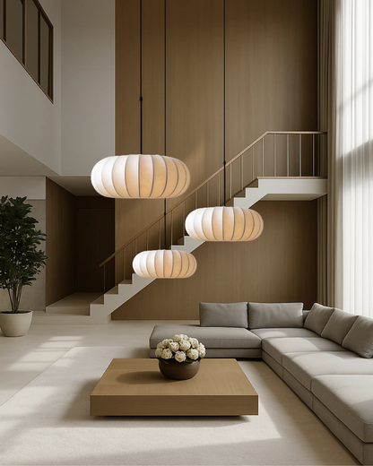 Sculptuurhanglamp met Organische Vorm Warm Wit Licht Dimbaar Moderne Pendellamp Eetkamer Woonkamer Entree