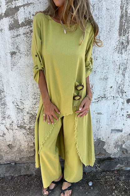 Lorenza | Vlinderjurk met Vloeiende Lijn en Zomers Design