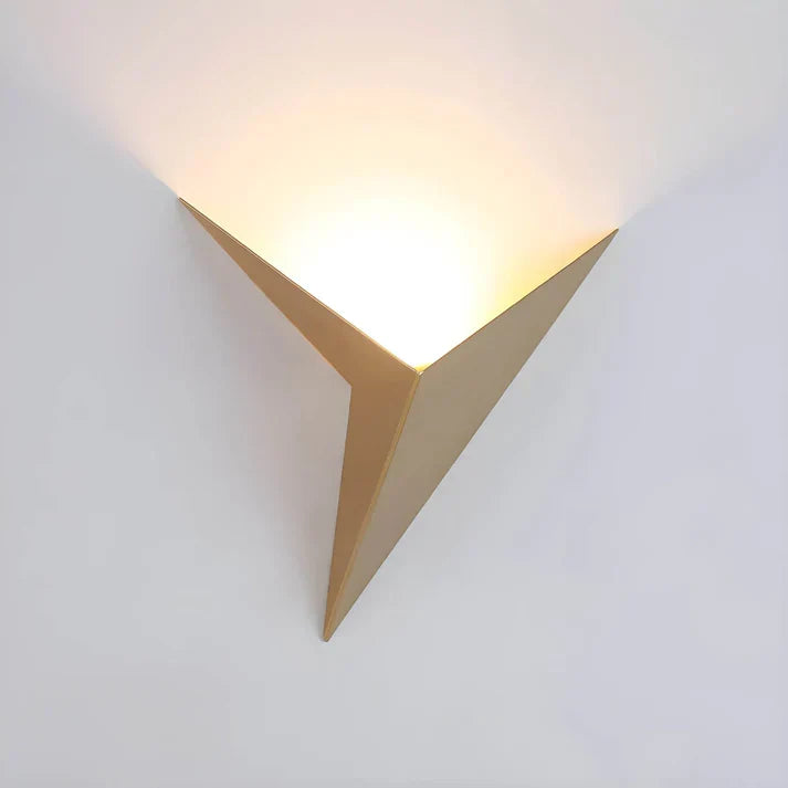 Vogel wandlamp ijzer zwart wandverlichting slaapkamer woonkamer minimalistisch design origami stijl LED