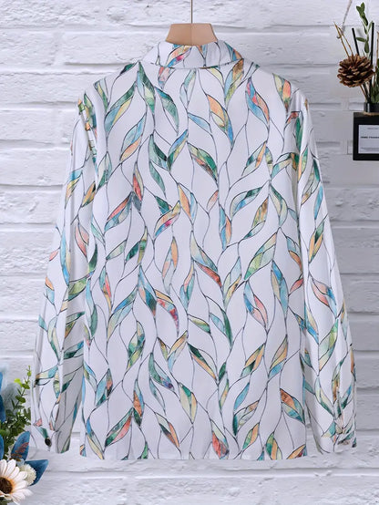 Dames Blouse Elegante Korte Mouw