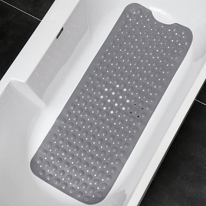 Antislip Badmat XL voor Douche en Bad – Extra Lange Veiligheidsbadmat met Zuignappen