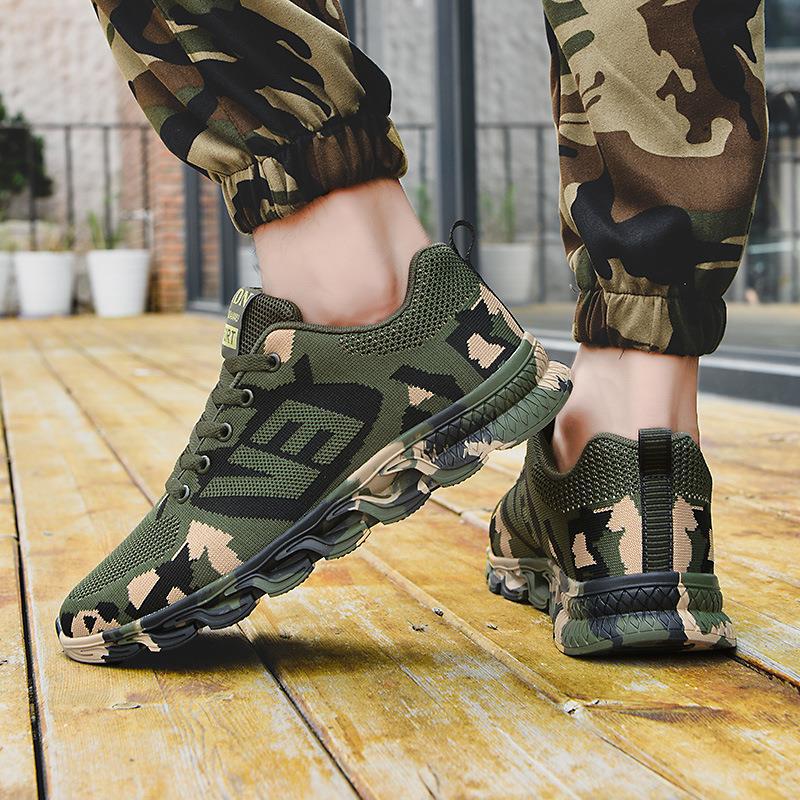 Dames Sneaker Orthopedisch Comfortabel Groen Army Stijl