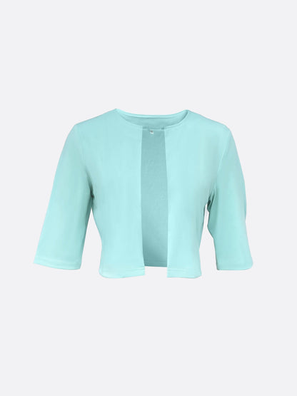 Elegante Jurk en Blazer Set voor Vrouw