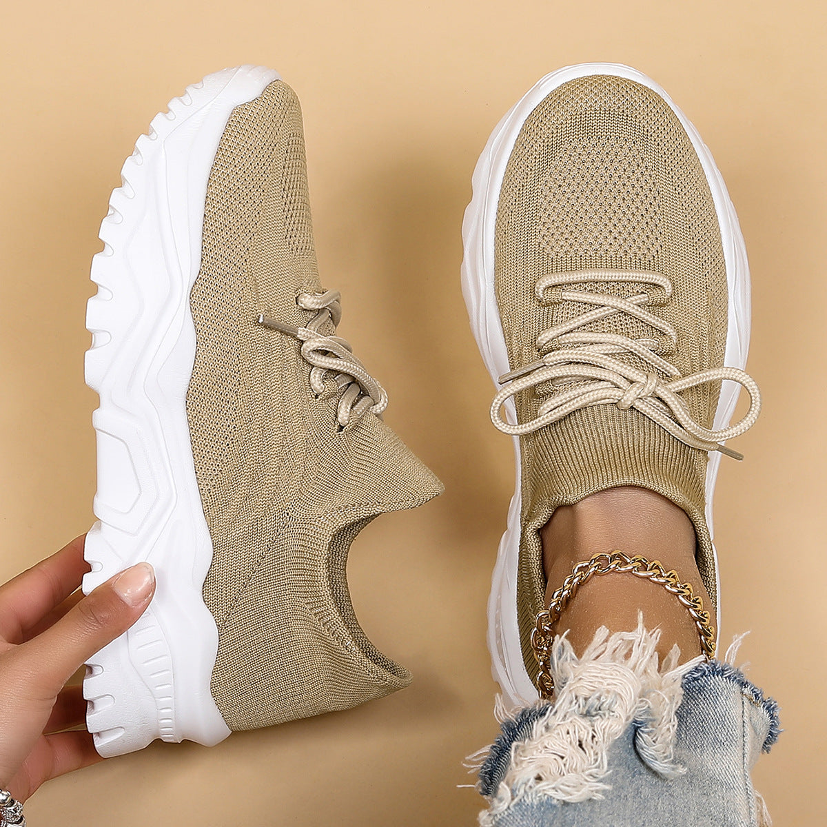 Dames Sneakers Comfortabel Orthopedisch Sport Schoenen