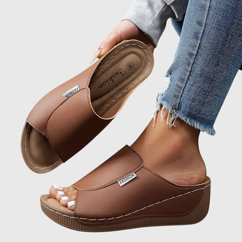 Dames Wedge Sandalen Comfortabele Pasvorm - StudioMarella