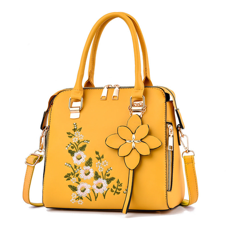 Dames Handtas Bloemenprint Trendy Design Leana → Dames Handtas Bloemenprint Elegant Design Leana