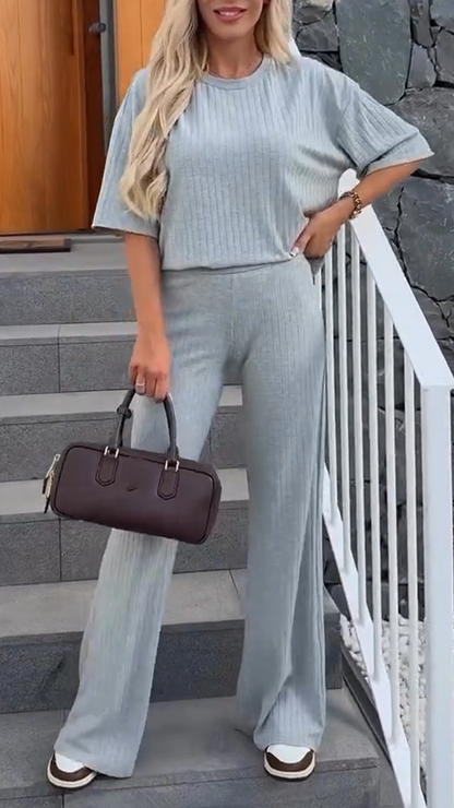 Zachte Lounge Set voor Vrouw Tweedelig Comfortabel