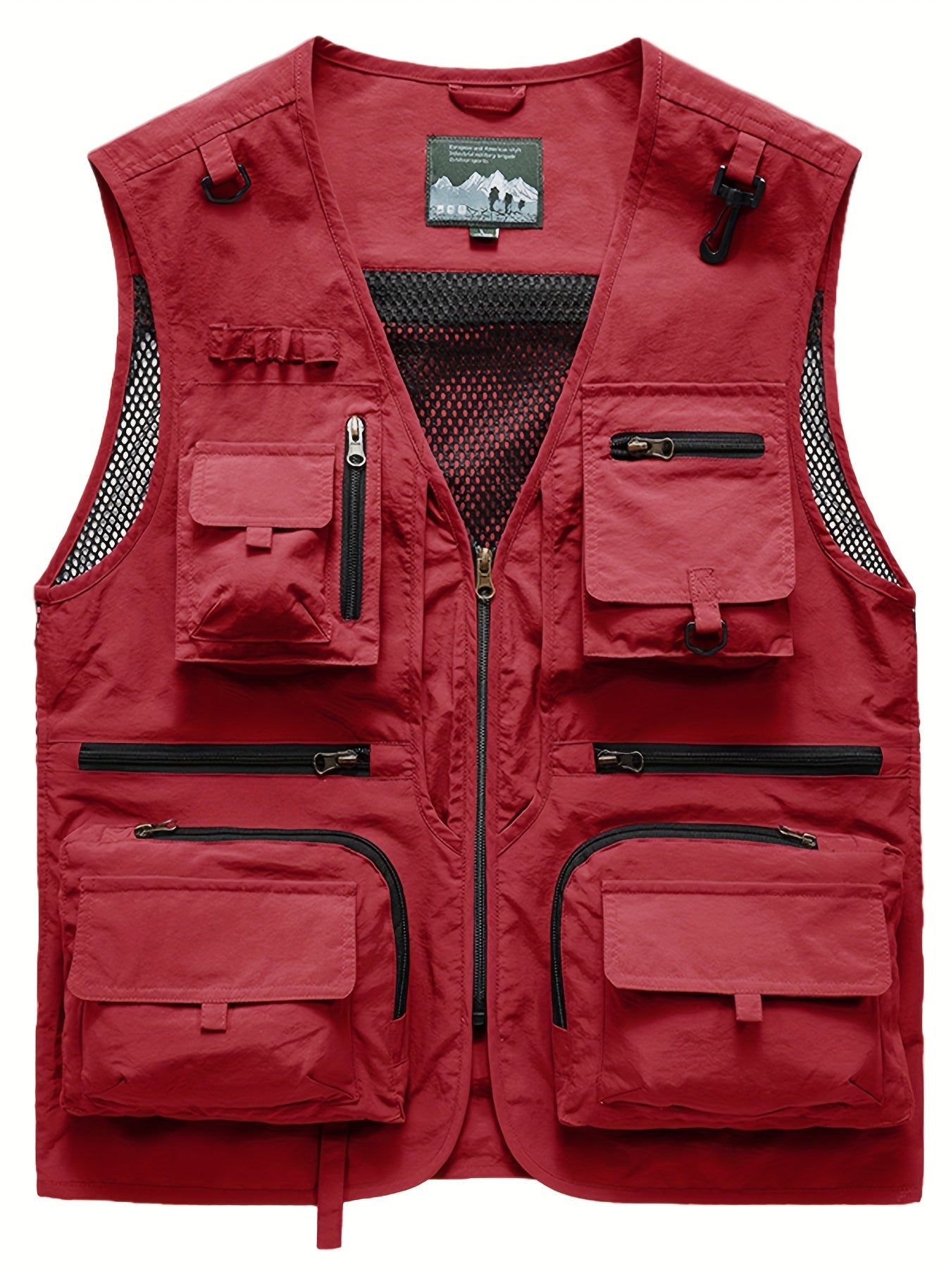 Dunne Heren Gilet met Ritszakken