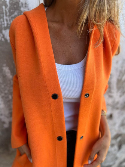 Waterdichte Regenjas voor Vrouw met Kap