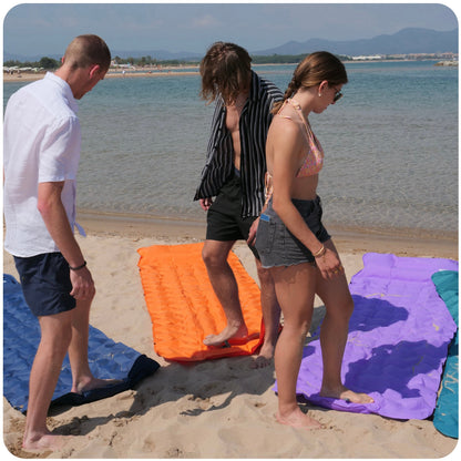 Zelfopblazende Slaapmat met Geïntegreerde Pomp voor Outdoor Camping Wandelen