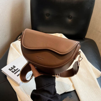 Kleine Vegan Crossbody Tas voor Dames van Imitatieleer