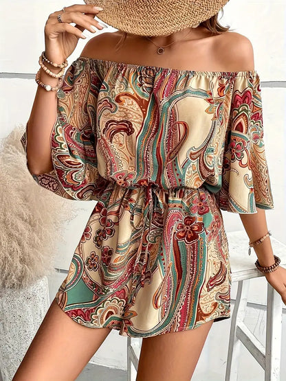 Stijlvolle Off-the-shoulder Jurk voor Vrouwen