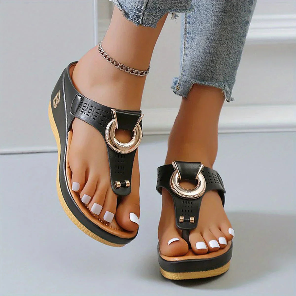 Dames Sandalen Open Teen Comfortabel Zomer Schoenen