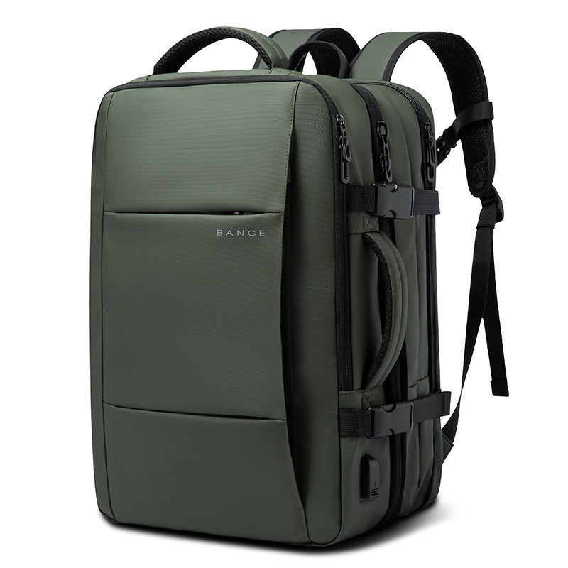 Business Casual Rugzak Zwart Blauw Groen Grijs Roze | Veelzijdige Dagrugtas voor Werk Reizen Laptop School | Premium Waterdichte Polyester Reis Backpack 15 inch Laptopvak | Ergonomische Gewatteerde Schouderbanden
