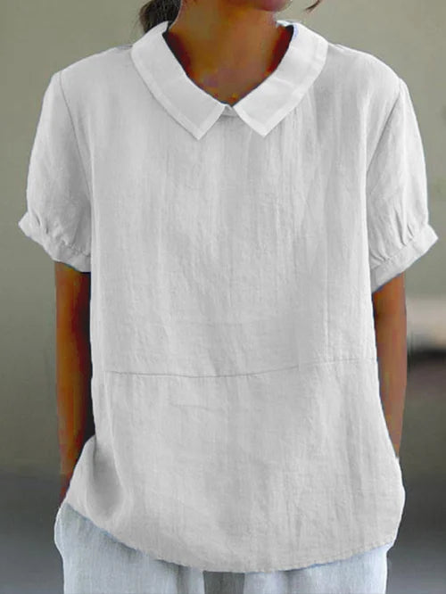 Vrouwen Blouse Elegante Katoen