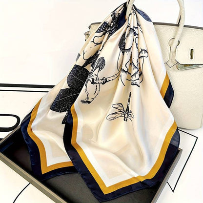 Sjaal Geprint Elegant Modisch Accessoire
