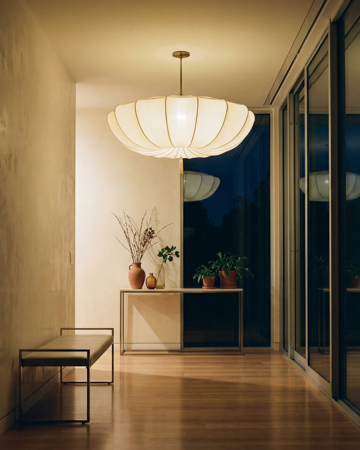 Luxe Wolkvormige Plafondlamp Met Zachte Sfeerverlichting In Frans Design