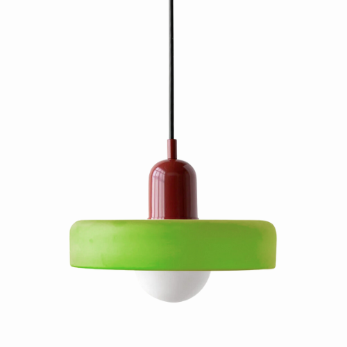 Verstelbare Glazen Hanglamp met Bauhaus-Design – Eetkamer en Woonkamer Verlichting