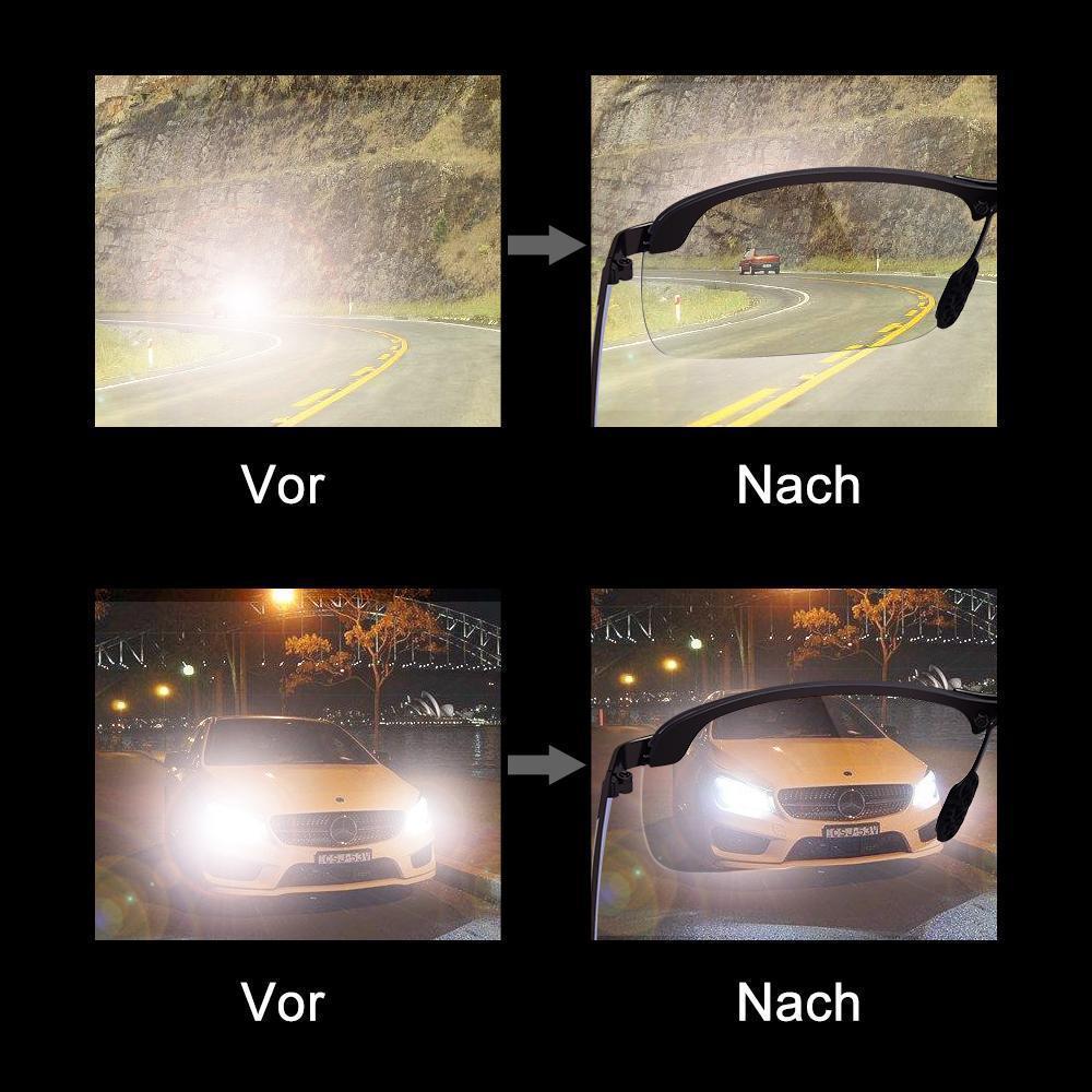 Fotochromatische Gepolariseerde Zonnebril met UV400 Bescherming voor Auto en Sport
