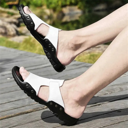 Elegante Sandalen van Leer Comfortabel en Duurzaam