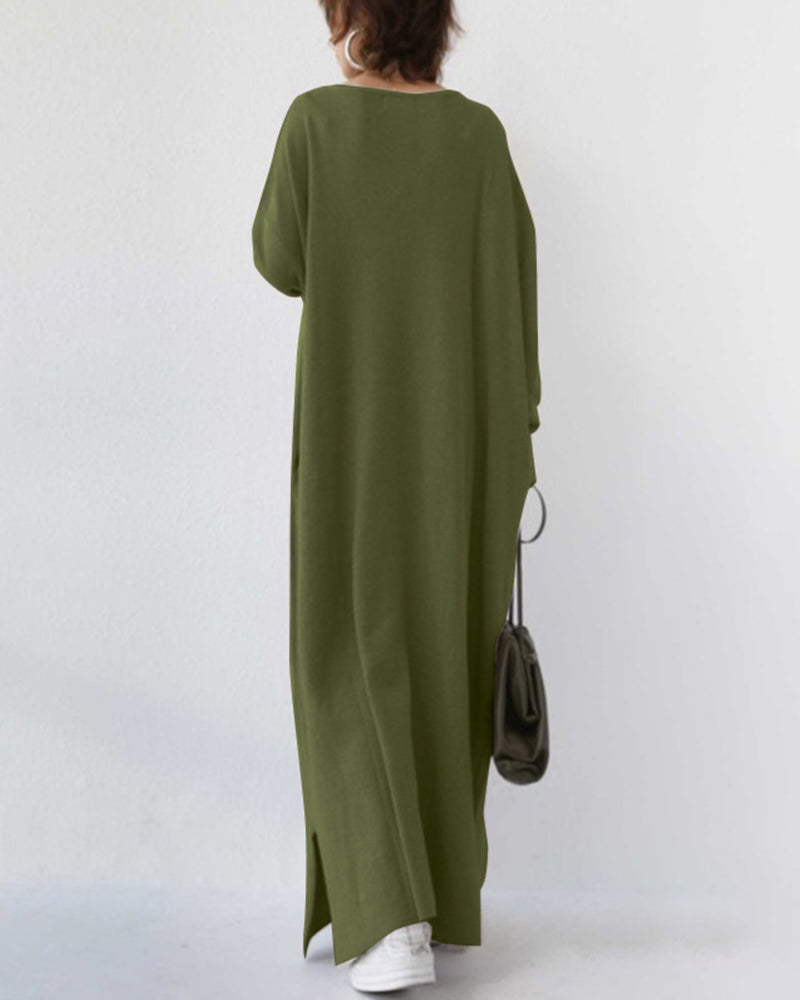 Dames Trui Jurk Zacht Warme Wintertrui