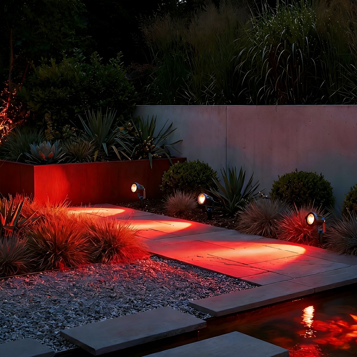 Tuinspot Zonne-energie LED 3W Zwart IP65 Tuin Gazon Prikspot Oprit Boomverlichting Buitenspot Solar