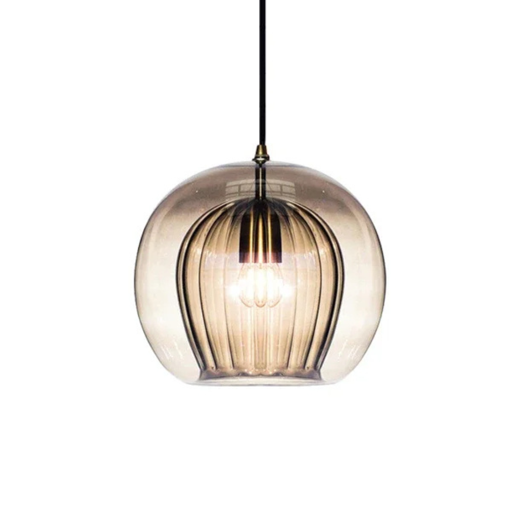 Hira glazen hanglamp E14 transparant keukeneiland eettafel moderne verlichting design lamp bar keuken verlichting