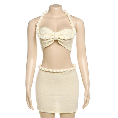 Bikini Set Mini Gonna met Cropped Top