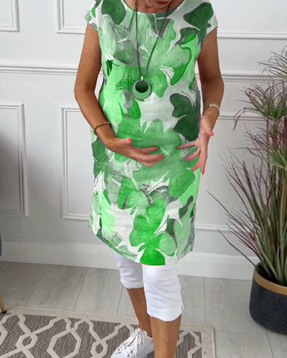 Vrouwelijke Lainey Bloemen Top Casual Lange Mouw