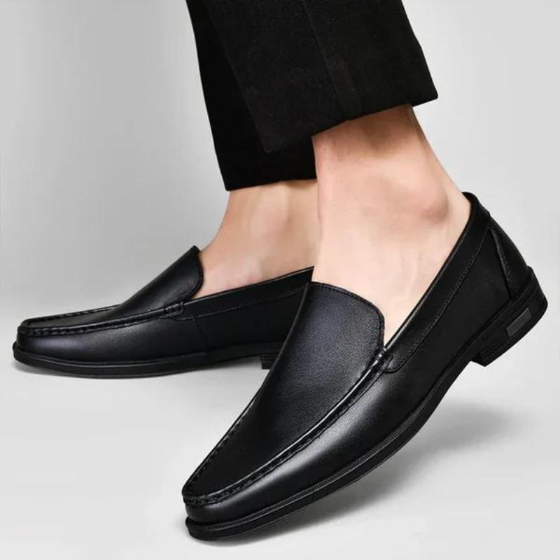Leren Mocassino's Italiaanse Stijl