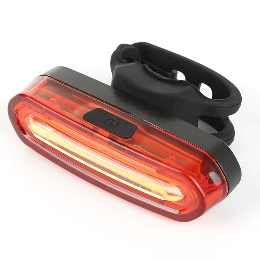 Compacte USB Fietsachterlicht met 200 Lumen & Stroboscoop – Veiligheidslicht voor Nachtritten, 4 Lichtmodi, Waterdicht IPX5