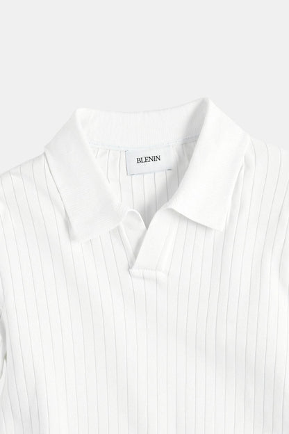 Gebreid Poloshirt Zacht en Comfortabel Elegante Stijl