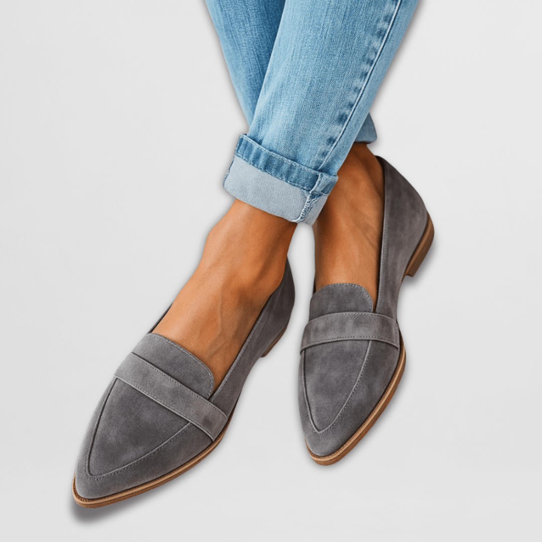 Dames Orthopedische Instappers Zacht Suede