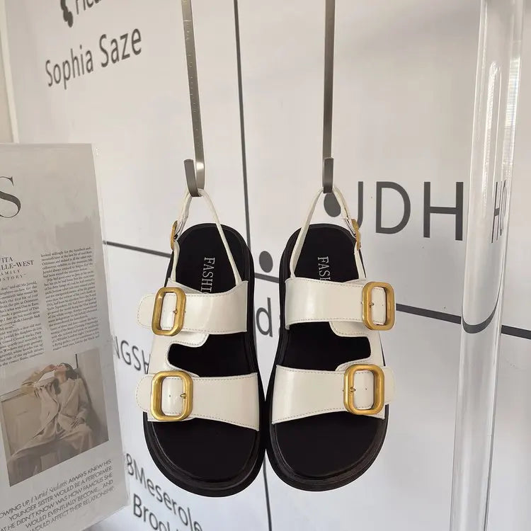 Dames Plateausandalen Hoge Hak Zomer Collectie - StudioMarella