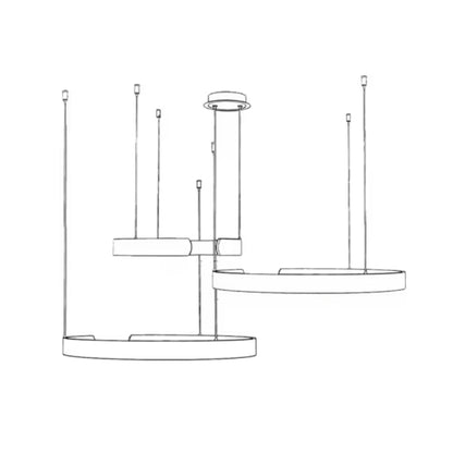 Ronde LED Hanglamp Meerdere Maten Eettafel Woonkamer Design Ringlamp Modern