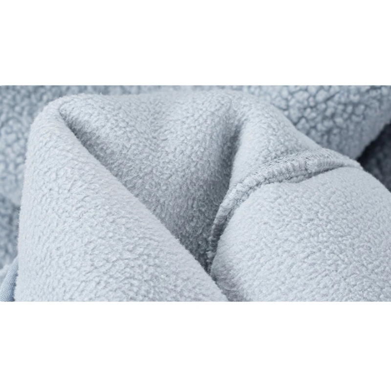 Vrouwelijke Fleece Vest met Capuchon Zacht Sherpa Jasje